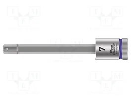 WERA Douille Allen-bit Hex-Plus HEX 7mm 3/8 100mm