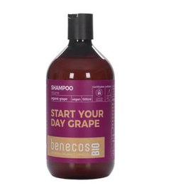 BENECOS Shampooing Volume Raisin Bio et Vegan 500ml