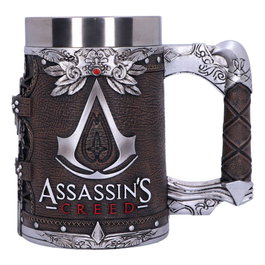 Nemesis Now Assassin's Creed Tankard of the Brotherhood en résine peinte à la main