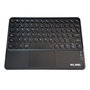 Elbe TE-103-BT Clavier Bluetooth Slim avec Touchpad Intégré et Batterie Rechargeable - Noir - Compatible Windows, iOS, Android et Smart TV