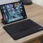 Elbe TE-103-BT Clavier Bluetooth Slim avec Touchpad Intégré et Batterie Rechargeable - Noir - Compatible Windows, iOS, Android et Smart TV