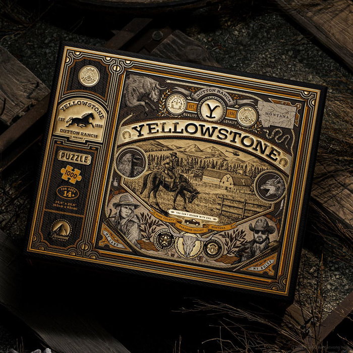 Yellowstone Puzzle multidimensionnel (1000 pièces)