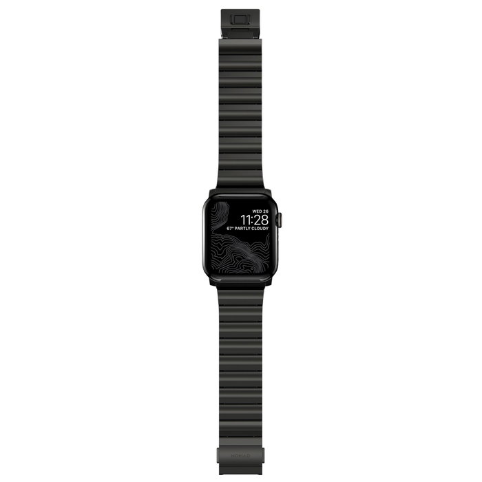 Nomad Nomad Strap Stainless Steel Graphite black V2 42/44/45/49mm Nomad Nomad Strap Stainless Steel Graphite black V2 42/44/45/49mm