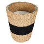 Home Deco Factory Bougie parfumée Bois de gingembre avec panier tressé
