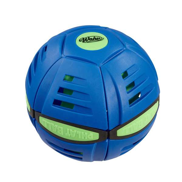 Bizak Phlat Bal - Disque lanceur multifonction, jouet d'extérieur, lance comme un disque et capture comme une balle, diamètre 180 mm