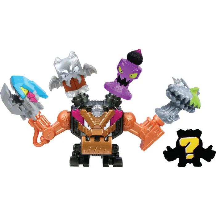 Mrbeast Lab Figurines Mega Swarms Pack de 6 - Méga-Tech - Modèle aléatoire