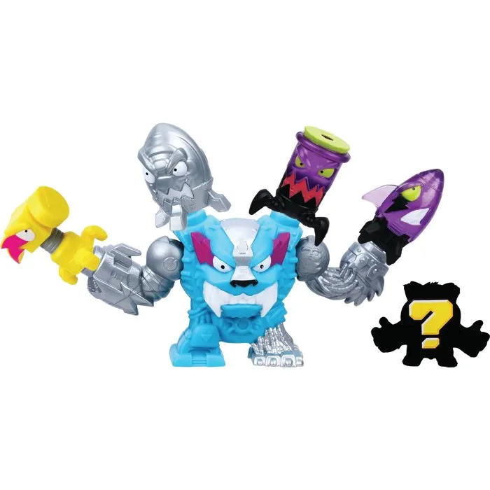 Mrbeast Lab Figurines Mega Swarms Pack de 6 - Méga-Tech - Modèle aléatoire