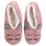 Sensly Chaussons Ballerines Licorne ou Chat avec Intérieur Sherpa