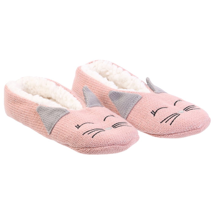 Sensly Chaussons Ballerines Licorne ou Chat avec Intérieur Sherpa