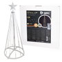 GSC Evolution Arbre LED Isoka 1,5 m, 8 fonctions avec télécommande, lumière chaude