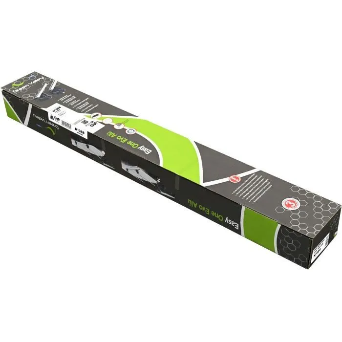 Green Valley Barres de toit Easy One N°88 Aluminium Fix Point Lot de 2 Jusqu'à 75 kg Green Valley Barres de toit Easy One N°88 Aluminium Fix Point Lot de 2 Jusqu'à 75 kg