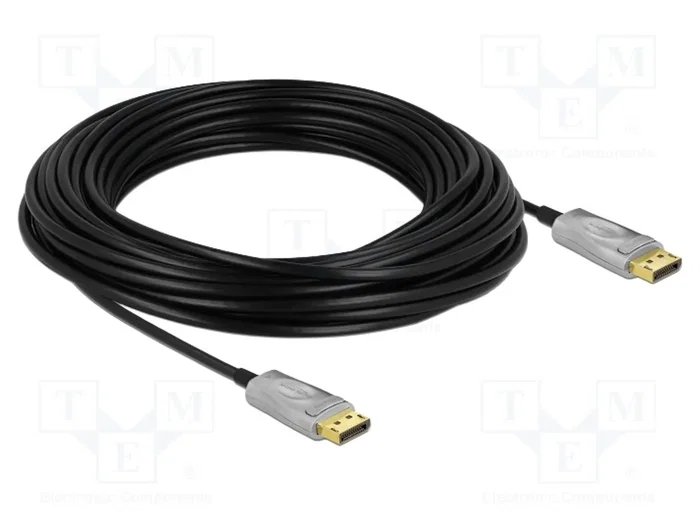 DELOCK Câble DisplayPort vers DisplayPort AOC 15m DELOCK Câble DisplayPort vers DisplayPort AOC 15m