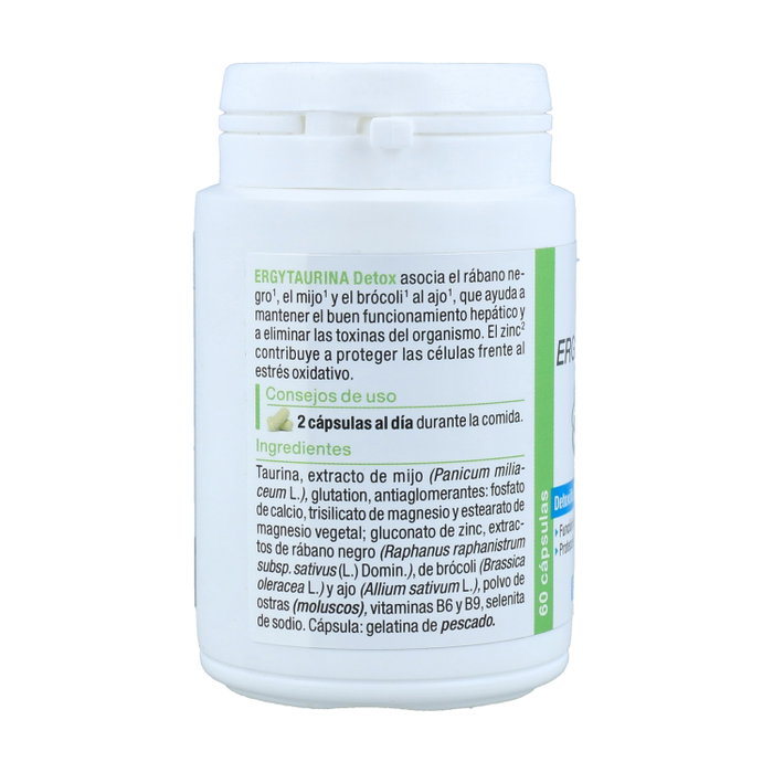 NUTERGIA ERGYTAURINA Detox 60 capsules