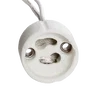 BX3-PORTALGU10 - Porte-lampe en céramique GU10 avec câble de 160 mm, haute résistance thermique, pour LED GU10, intérieur