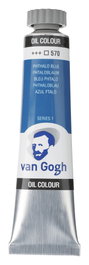 Van Gogh Peinture à l'huile Azul Ftalo (Primario) 570, 20 ml