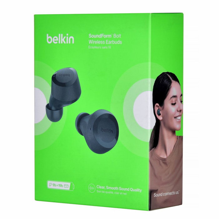 Écouteurs in Ear Bluetooth Belkin Bolt Vert Turquoise