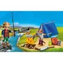 PLAYMOBIL 9323 Valisette Campeurs, Set de Camping avec 2 Personnages, Tente, Canoë et Accessoires, 32 Pièces, Jouet pour Enfants à Partir de 4 Ans