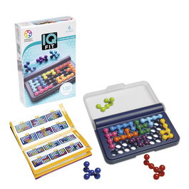 Smart Games - Juego Iq Fit, Jeu de logique et casse-tête avec puzzles 2D/3D, 120 défis, À partir de 6 ans