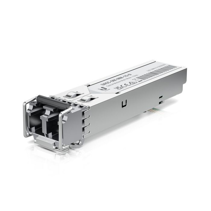 Ubiquiti - Module optique SFP 1 Gbps Multimode, connecteur LC duplex, portée 550 m, pack de 2