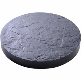 EDA Support à roulettes pour pots de fleurs, Ø 30 cm, Gris ardoise