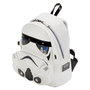 LOUNGEFLY Sac à dos Star Wars Stormtrooper Lenticulaire 25 cm avec détails imprimés, appliqués et bronze