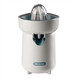 Ariete 417/01 - Exprimeur électrique Breakfast blanc, puissance 40W, avec 2 cônes et bec anti-goutte