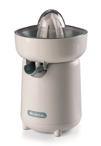 Ariete 417/01 - Exprimeur électrique Breakfast blanc, puissance 40W, avec 2 cônes et bec anti-goutte