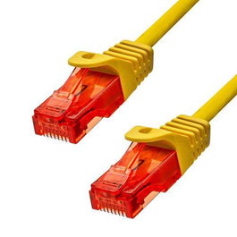 ProXtend Câble Ethernet CAT6 U/UTP Cuivre Jaune 3m