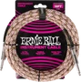 Ernie Ball Câble Instrument Jack-Jack SS 5,5 m Tressé Emerald Argyle - Haute Fidélité