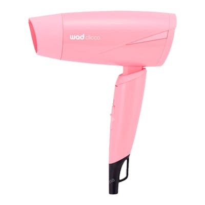 Wad Professional Beauty Mini Hair Dryer Clicco Pink Wad Professional Beauty Mini Hair Dryer Clicco Pink