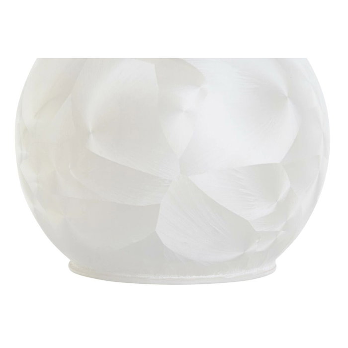 DKD Home Decor Décoration lumineuse Blanc 12 x 12 x 12 cm