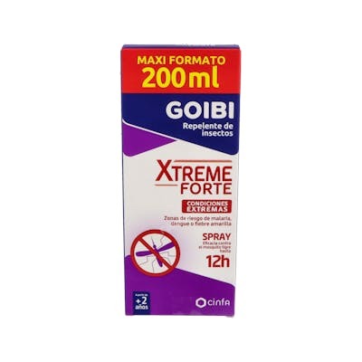 GOIBI XTREME FORTE Répulsif contre les insectes 200 ml GOIBI XTREME FORTE Répulsif contre les insectes 200 ml