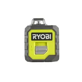 Ryobi RB360GLL-K Laser 360 Degres Vert, Portee 25 m, Precision +/- 0,5 mm, avec Canne Telescopique, Pochette et 4 Piles