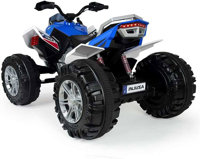 Quad électrique Injusa Rage Lumière Bleu Blanc 12 V