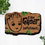 ERIK Felpudo tapis de porte antidérapant en fibre de coco - Marvel I Am Groot