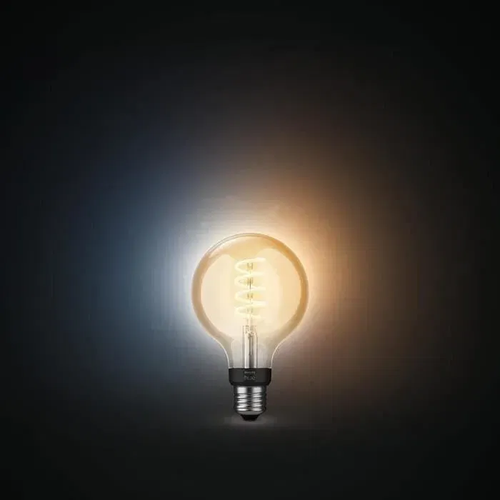 Philips Hue White Ambiance E27 G93 Globe - Ampoule LED connectée Bluetooth, compatible Alexa, Google Assistant et Apple Homekit