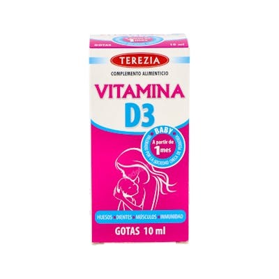 TEREZIA VITAMINA D3 gouttes 10ml TEREZIA VITAMINA D3 gouttes 10ml
