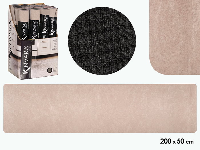 Kinvara Tapis de Cuisine Effet Marbré 50x200 cm en Polyester (Set de 12) Kinvara Tapis de Cuisine Effet Marbré 50x200 cm en Polyester (Set de 12)