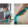 Leifheit 41410 - Kit de balayage complet avec pelle à poussière extra large et balayette à extrémités épissées, poignée ergonomique souple