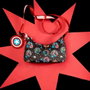 Loungefly Sac à main bandoulière Marvel Avengers Tattoo rose - 22x15x6 cm