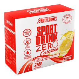 NUTRISPORT Sport Drink Zéro Calories Limon 20 sticks