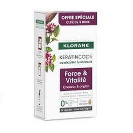Klorane Keratincaps 90 Unités - Complément Alimentaire