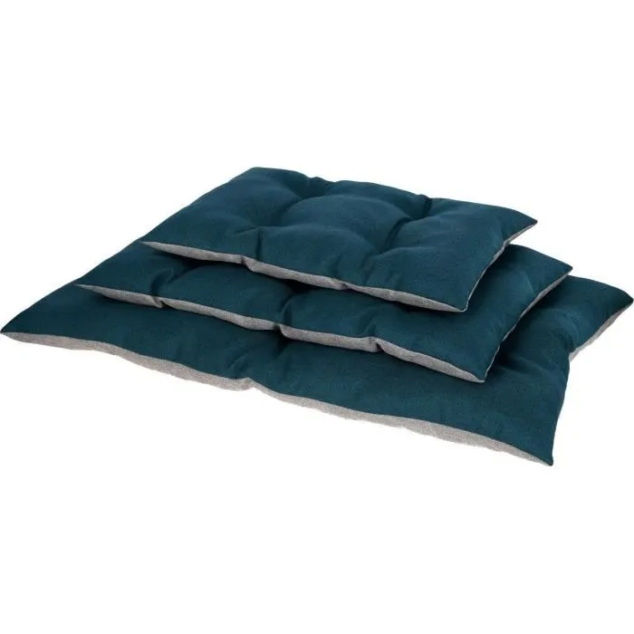 Kerbl - Matelas de sol réversible pour chien et chat M -55 x 90 cm - Housse résistante, gris/petrol Kerbl - Matelas de sol réversible pour chien et chat M -55 x 90 cm - Housse résistante, gris/petrol