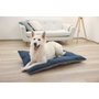 Kerbl Coussin Ely Réversible Gris/Bleu Pétrole Taille M