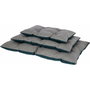 Kerbl Coussin Ely Réversible Gris/Bleu Pétrole Taille M