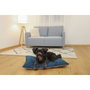 Kerbl Coussin Ely Réversible Gris/Bleu Pétrole Taille M