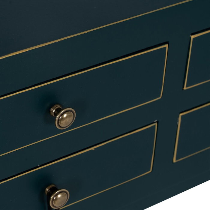 Meuble d'Entrée Bleu 63 x 26 x 85 cm