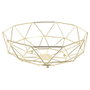 Home Deco Factory Cesta Alambre Dorada