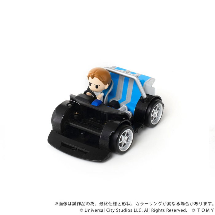 Takara Tomy Fast & Furious véhicule avec minifigurine Q-Village Nissan Skyline GT-R (R34)