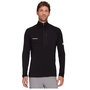 Veste de Sport pour Homme Mammut Aenergy Light Ml Half Zip Pull Noir 2XL